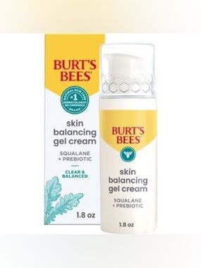 Burt’s Bees Skin Balancing Gel Cream – Clear & Balanced (1.8 fl oz.) NWT 🍯✨